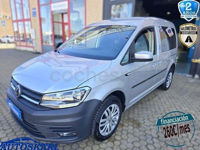 Usado VW Caddy 122 CV (89 kW) 2019 Gris / plata Monovolumen
