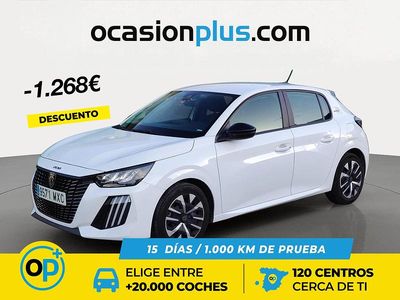 Usado Peugeot 208 Style 100 CV (73 kW) 2024 Blanco Utilitario