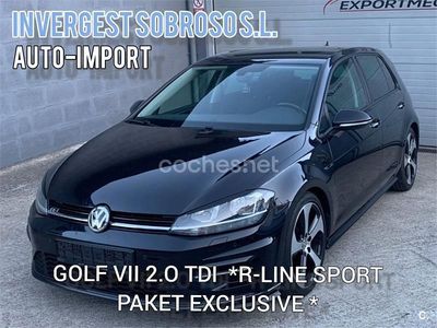 Usado VW Golf VII Sport 150 CV (110 kW) 2017 Negro Berlina