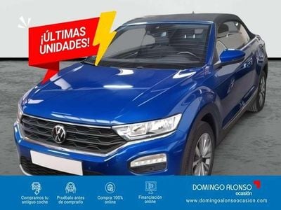 Usado VW T-Roc 110 CV (80 kW) 2023 Azul SUV