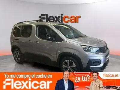 Usado Peugeot Rifter GT-line 130 CV (95 kW) 2019 Gris Monovolumen
