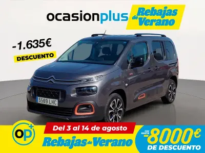 Usado Citroën Berlingo Shine 130 CV (95 kW) 2020 Gris Monovolumen