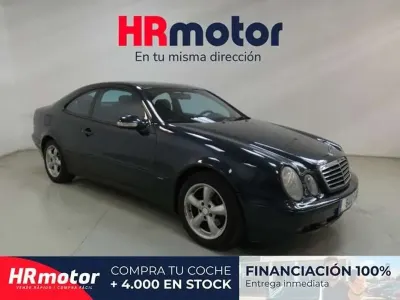 Usado Mercedes CLK200 Avantgarde 163 CV (119 kW) 2000 Azul Coupe