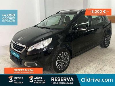 Usado Peugeot 2008 Active 92 CV (67 kW) 2015 Negro SUV