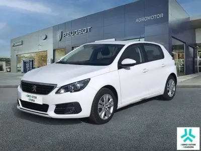 Usado Peugeot 308 Active 131 CV (96 kW) 2021 Blanco Utilitario