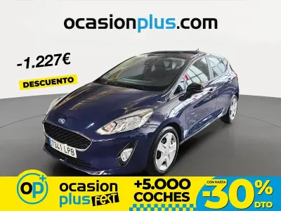 Usado Ford Fiesta Trend 125 CV (91 kW) 2021 Azul Utilitario