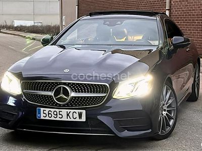 Usado Mercedes E220 194 CV (142 kW) 2017 Azul Coupe
