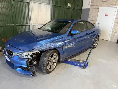 Usado BMW 420 Coupé 190 CV (139 kW) 2014 Azul Coupe