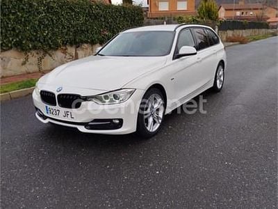 Usado BMW 318 Sport Line 143 CV (105 kW) 2015 Blanco Familiar