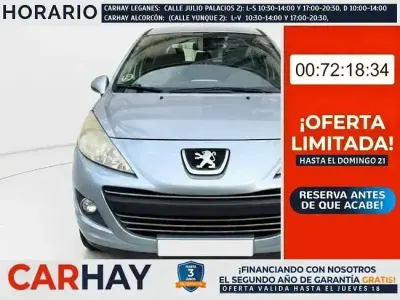 Usado Peugeot 207 92 CV (67 kW) 2010 Azul