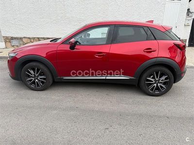Rojo Usado 2017 Mazda CX-3 Luxury SUV | 13.700 € (Precio justo)