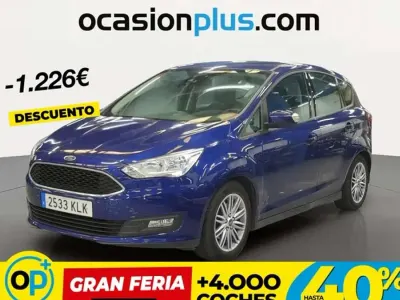 Usado Ford C-MAX Trend+ 125 CV (91 kW) 2018 Azul Monovolumen