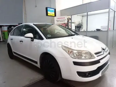Usado Citroën C4 110 CV (80 kW) 2008 Blanco Berlina
