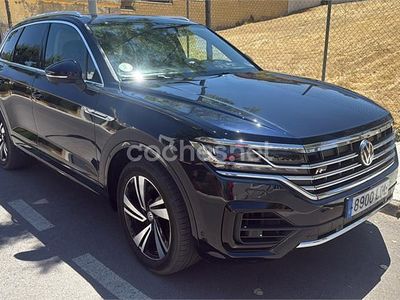 Azul Usado 2020 VW Touareg R-line SUV | 45.000 € (Precio justo)