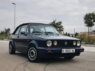 Brugt VW Golf Cabriolet 112 HK (82 kW) 1992 Blå Cabriolet