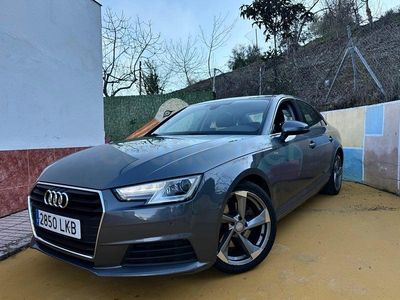 Usado Audi A4 S-Line 150 CV (110 kW) 2017 Gris / plata Berlina