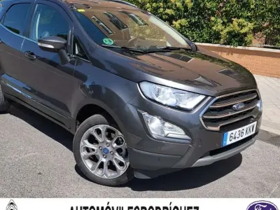 Usado Ford Ecosport Titanium S 125 CV (91 kW) 2018 Gris SUV