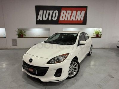 Usado Mazda 3 Style 105 CV (77 kW) 2013 Blanco Berlina