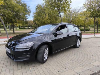 Usado VW Golf VII Advance 105 CV (77 kW) 2014 Negro Familiar