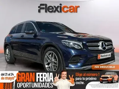 Käytetty Mercedes GLC220 170 HP (125 kW) 2019 Sininen Katumaasturi