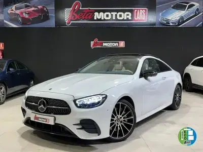 Brugt Mercedes E450 367 HK (269 kW) 2023 Hvid Coupe