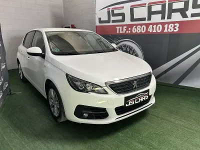 Usado Peugeot 308 Style 131 CV (96 kW) 2019 Blanco Utilitario