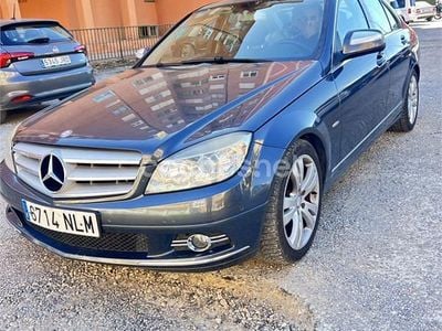 Usado Mercedes C200 Avantgarde 122 CV (89 kW) 2008 Verde Berlina