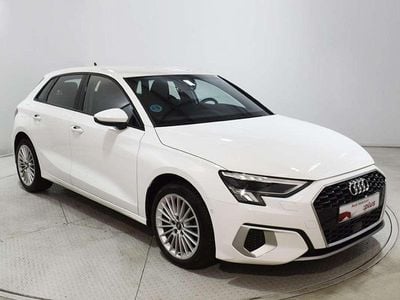 Usado Audi A3 Sportback Advanced 116 CV (85 kW) 2022 Blanco Utilitario