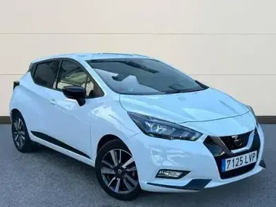 Usado Nissan Micra 92 CV (67 kW) 2021 Blanco Utilitario