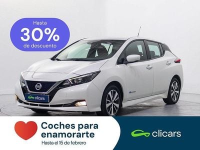 Usado Nissan Leaf Acenta 110 kW (150 CV) 2018 Blanco Utilitario