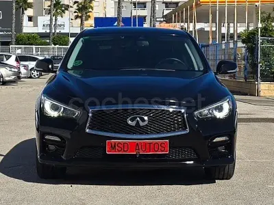 Usado Infiniti Q50 Sport Tech 170 CV (125 kW) 2017 Negro Berlina