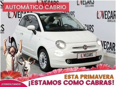 usado Fiat 500 1.2 LOUNGE AUTOM. CABRIO 69