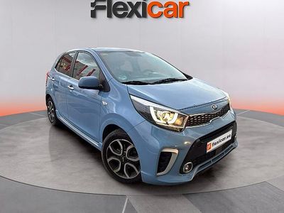 Usado Kia Picanto GT-Line 67 CV (49 kW) 2018 Azul Utilitario