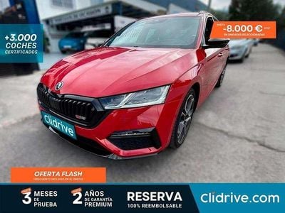 Usado Skoda Octavia RS 245 CV (180 kW) 2020 Rojo Familiar