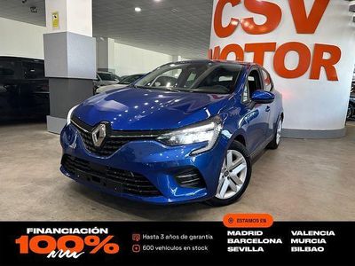 Begagnad Renault Clio V Business 140 HK (102 kW) 2021 Blå Sedan