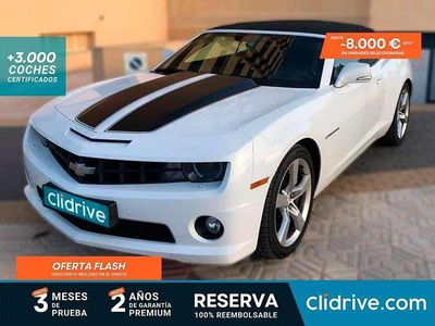Usado Chevrolet Camaro 400 CV (294 kW) 2013 Blanco Descapotable
