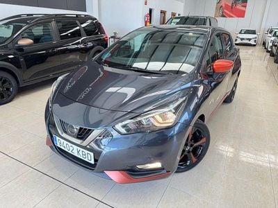 Usado Nissan Micra S 90 CV (66 kW) 2017 Gris / plata Utilitario
