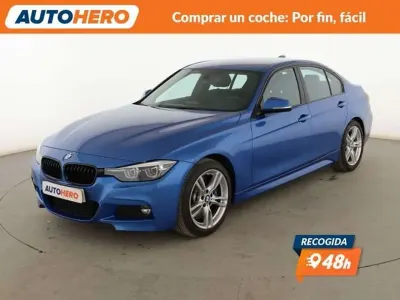 Usado BMW 330 Sport Line 252 CV (185 kW) 2017 Azul Berlina