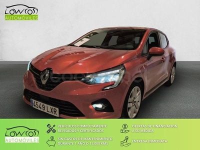 Usado Renault Clio V Intens 140 CV (102 kW) 2022 Rojo Berlina