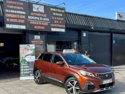 Usado Peugeot 3008 Allure 130 CV (95 kW) 2017 Marrón SUV
