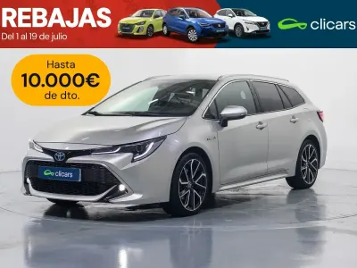 Usado Toyota Corolla Advance 180 CV (132 kW) 2019 Gris / plata Familiar