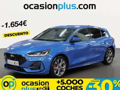 Usado Ford Focus ST-Line 125 CV (91 kW) 2023 Azul Utilitario