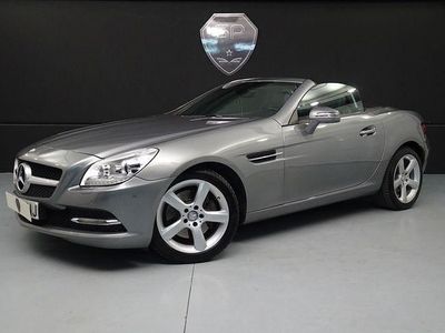 Usado Mercedes SLK250 204 CV (150 kW) 2013 Gris claro Descapotable