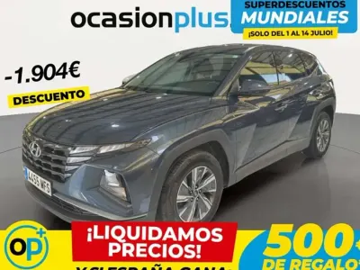 Usado Hyundai Tucson 116 CV (85 kW) 2023 Azul SUV