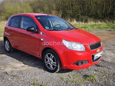Usado Chevrolet Aveo LS 100 CV (73 kW) 2008 Rojo Berlina