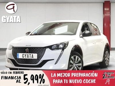 Usado Peugeot e-208 Active 100 kW (136 CV) 2021 Blanco Utilitario