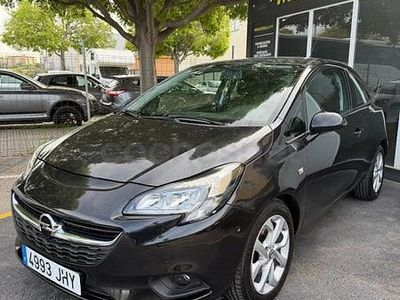 Usado Opel Corsa Selective 75 CV (55 kW) 2015 Negro Utilitario