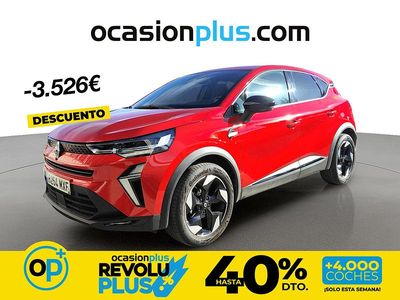 Usado Renault Captur Techno 90 CV (66 kW) 2024 Rojo SUV