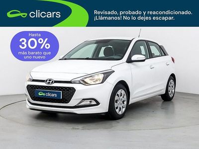 Usado Hyundai i20 85 CV (62 kW) 2016 Blanco Berlina