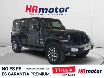 Usado Jeep Wrangler Sahara 386 CV (283 kW) 2022 Negro SUV